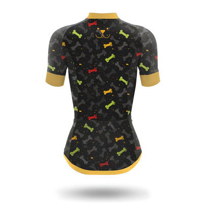 Home Is Where The Dog Is Women's Short Sleeve Cycling Kit