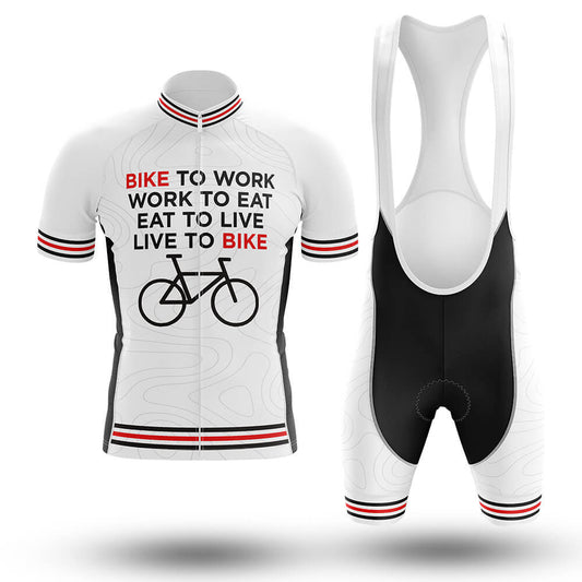 Bike To Work Men's Short Sleeve Cycling Kit | Rsscsports