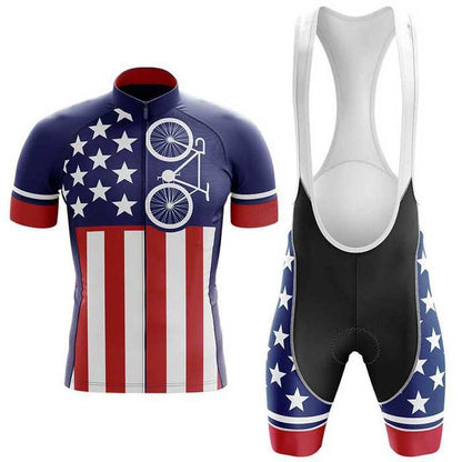 USA Men's Short Sleeve Cycling Kit | Rsscsports