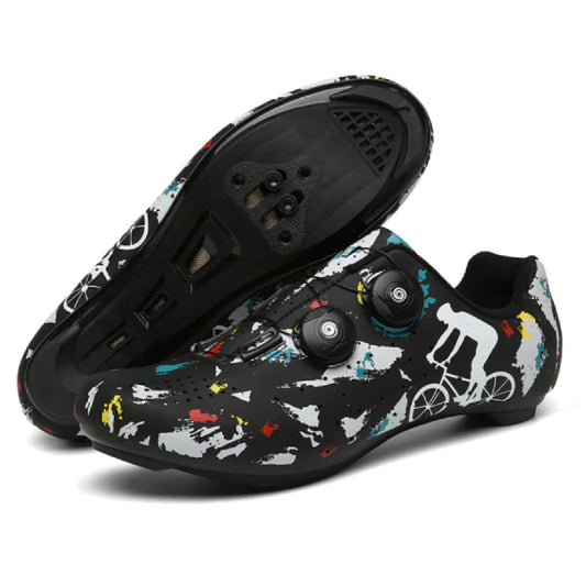 Chaussures de cyclisme Bam noires