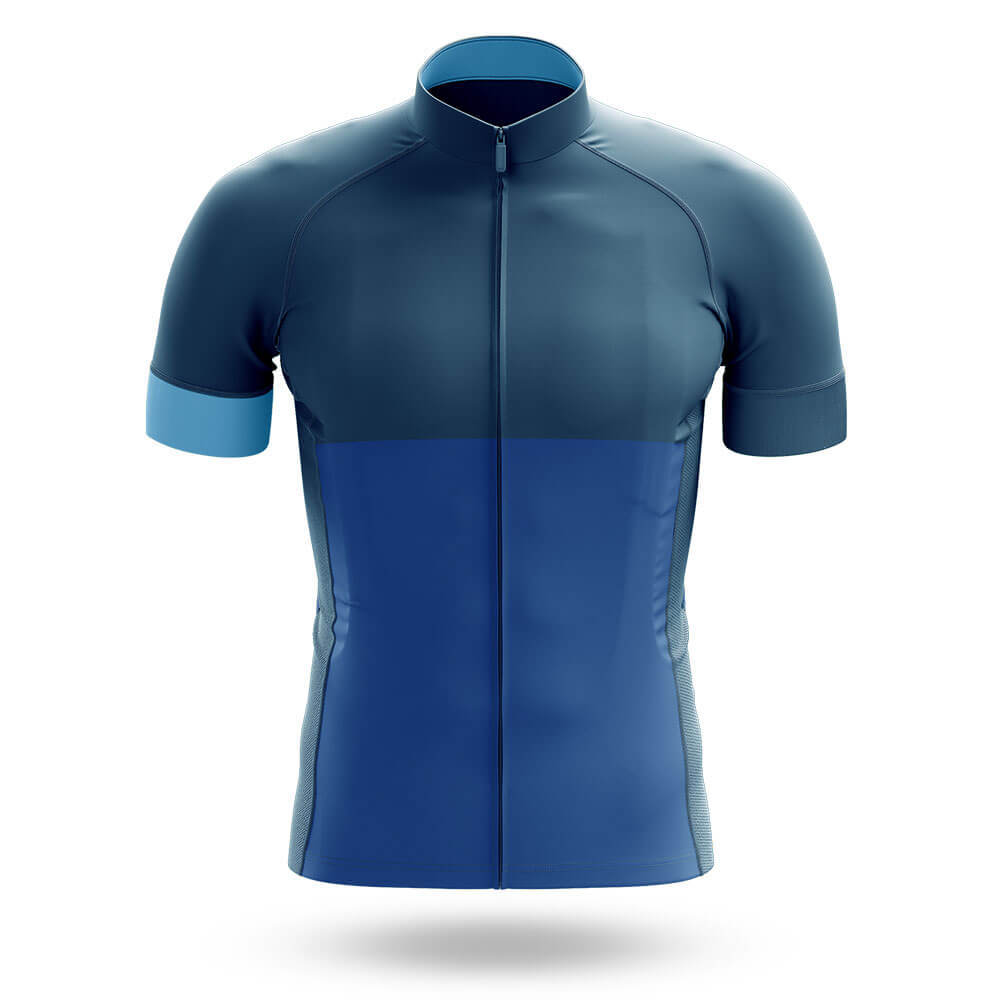 Simple Blue Men's Short/Long Sleeve Cycling Kit | Rsscsports