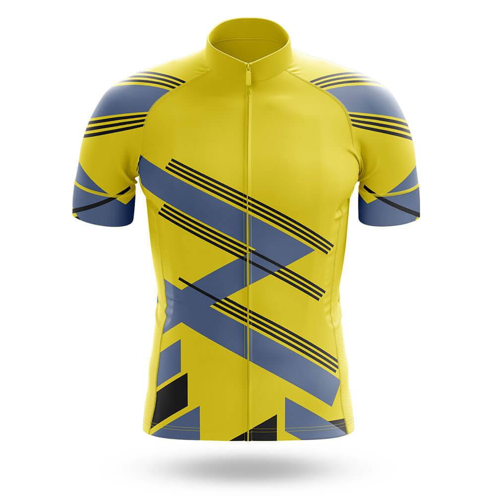 Yellow Grey Men's Cycling Kit | Rsscsports