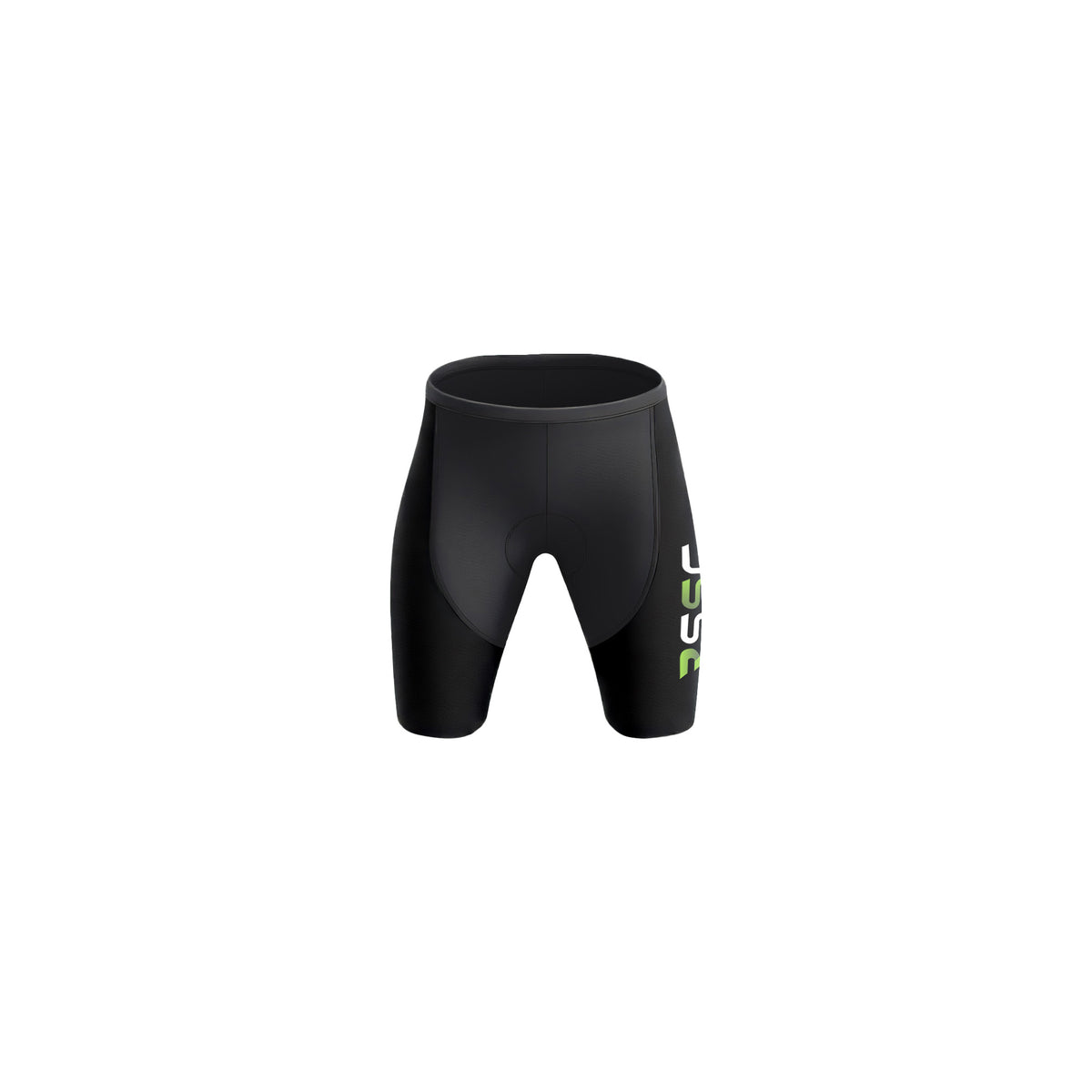Schwarzes Kurzarm-Radtrikot-Set „RSSC“ für Kinder