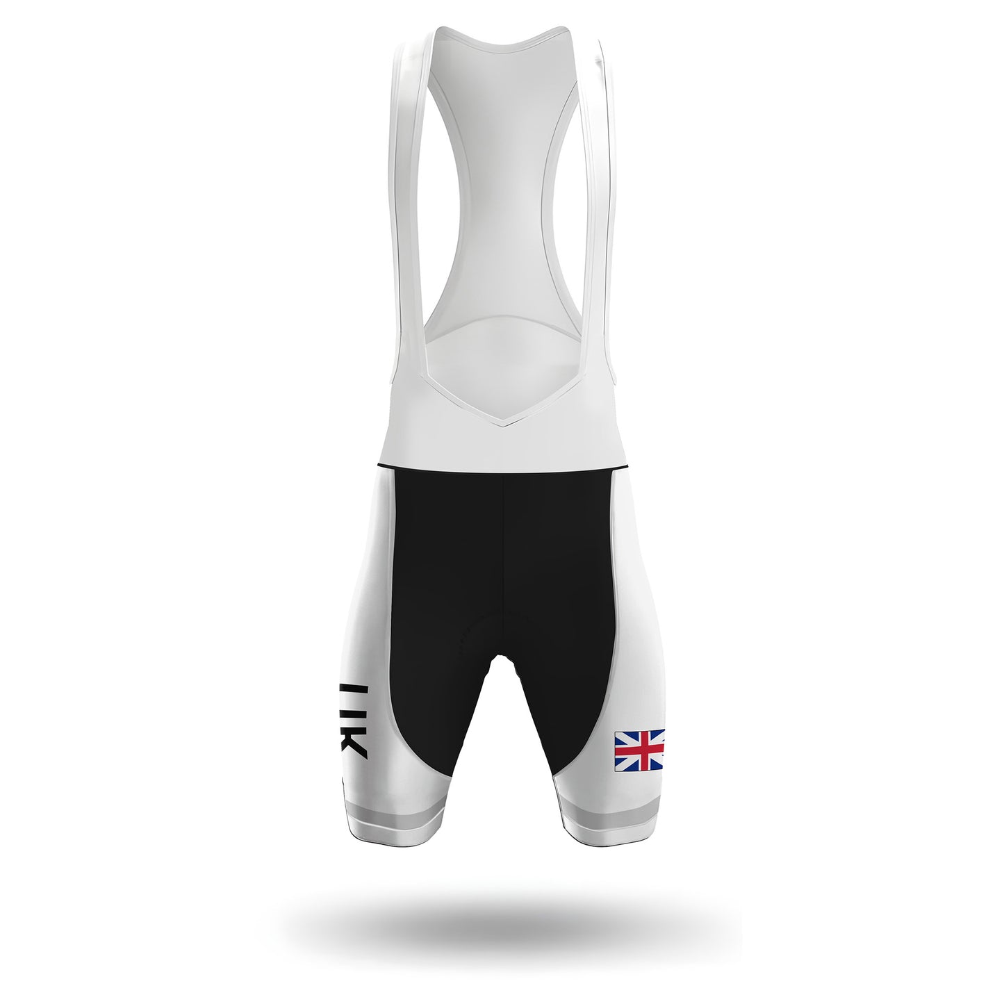 UK White Men's Short Sleeve Cycling Kit