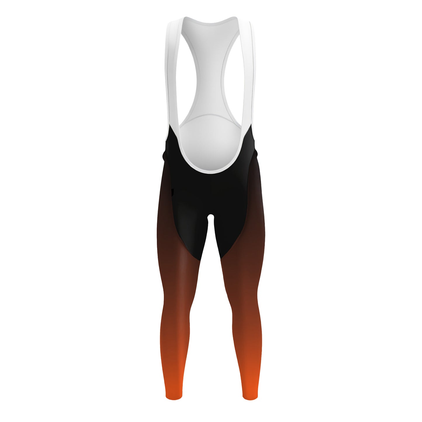 Orange Gradient Men's Long Sleeve Cycling Kit
