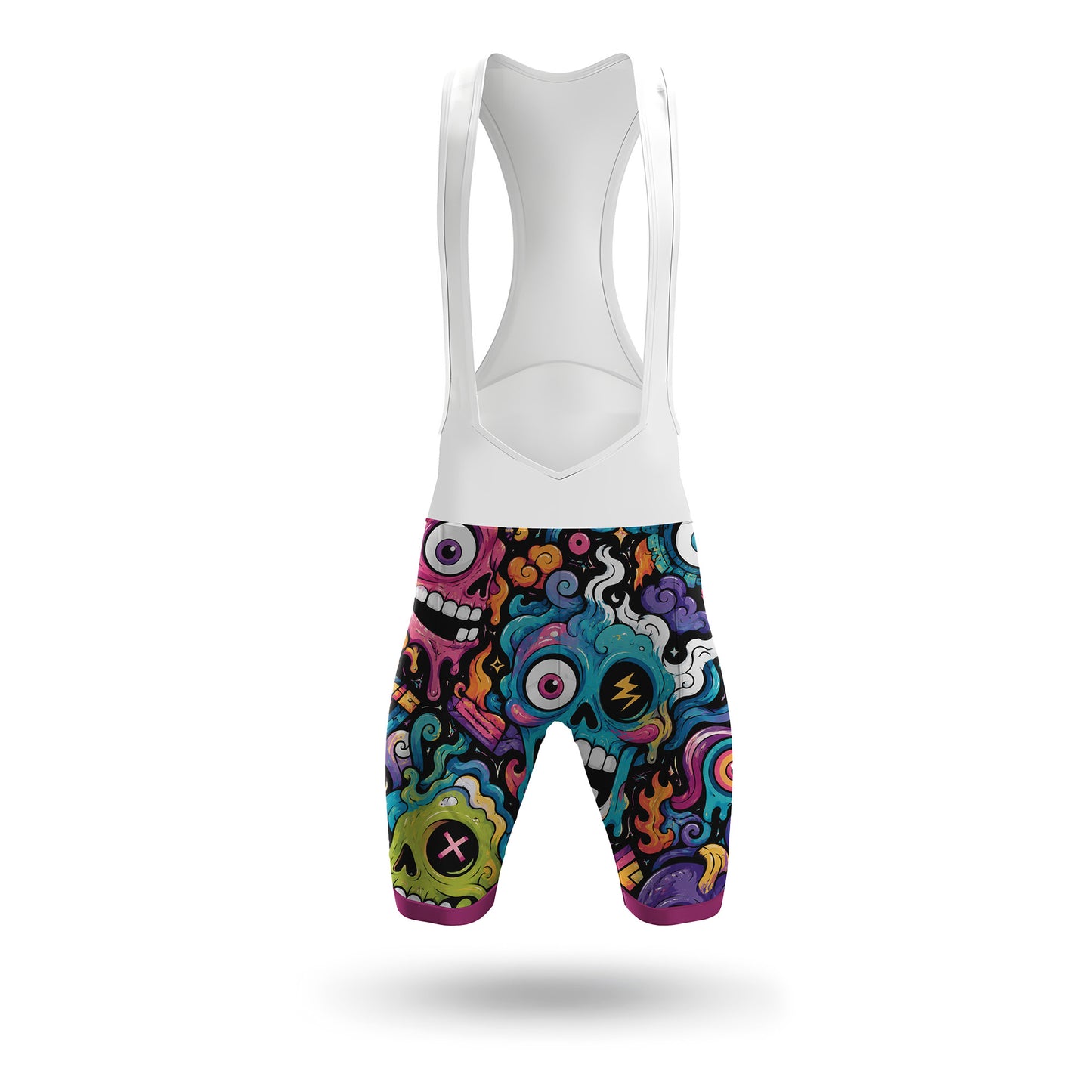 Alien Creatures Multicolor Women's Short Sleeve Cycling Kit