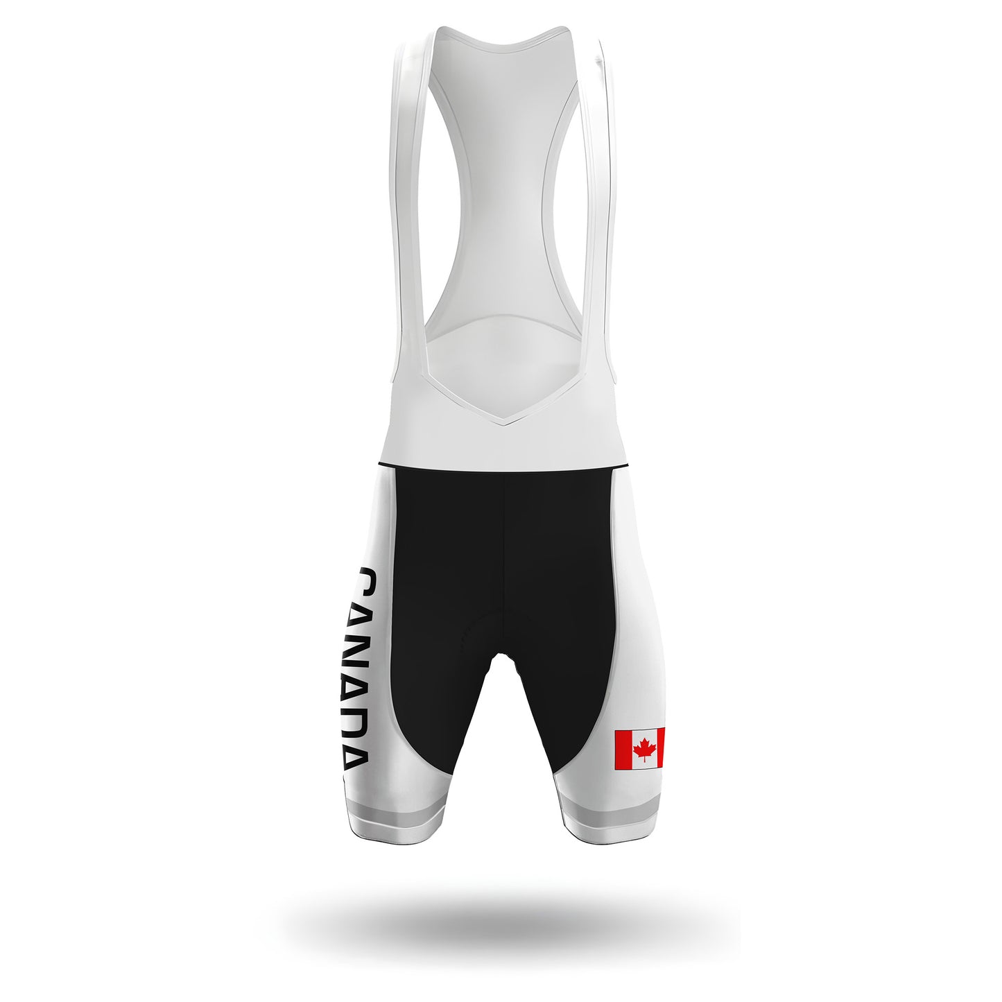 Canada White Men's Short Sleeve Cycling Kit