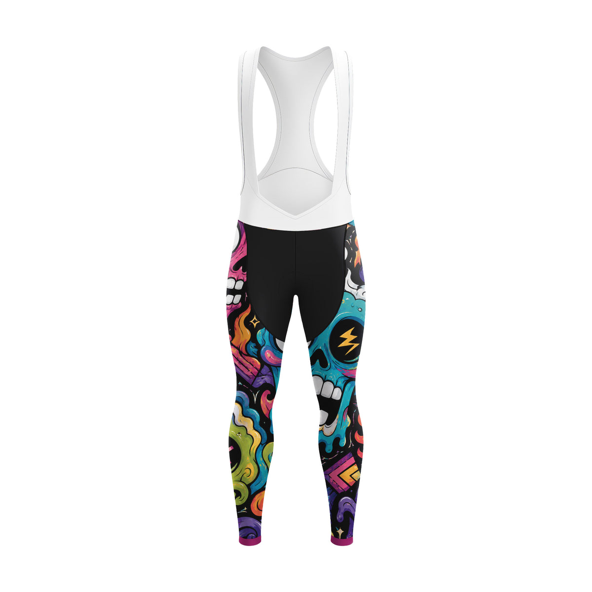Alien Creatures Multicolor Women's Long Sleeve Cycling Kit