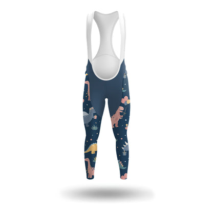 Dinosaur Pattern Women's Long Sleeve Cycling Kit