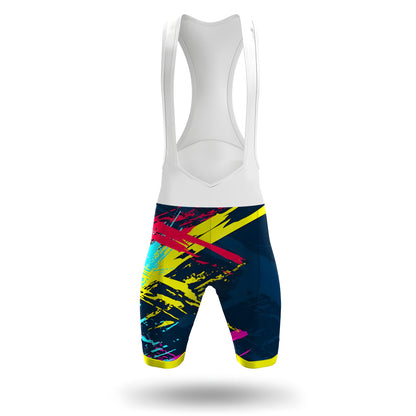 Colorful Abstract Movement Women's Short Sleeve Cycling Kit