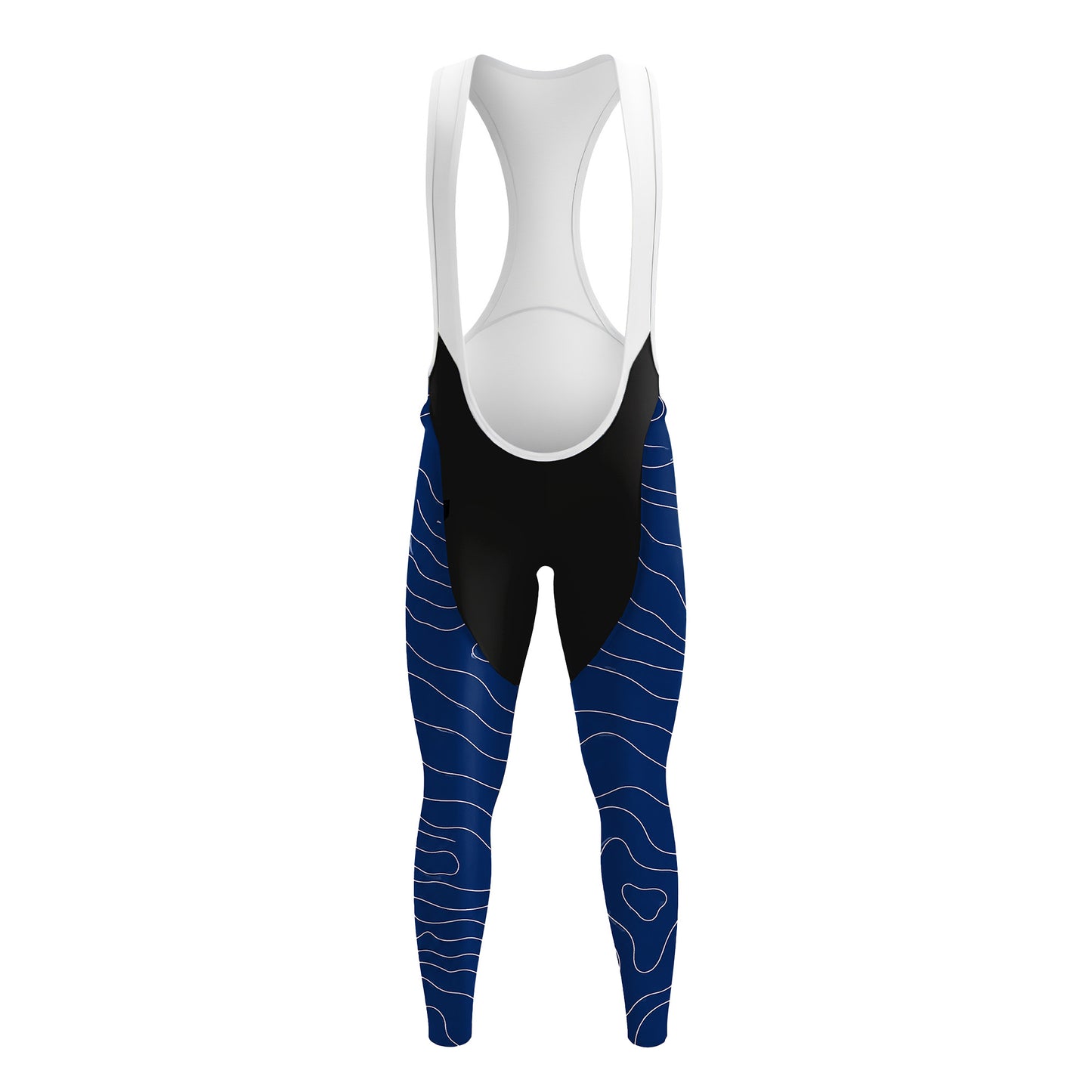 Navy Men's Long Sleeve Cycling Kit