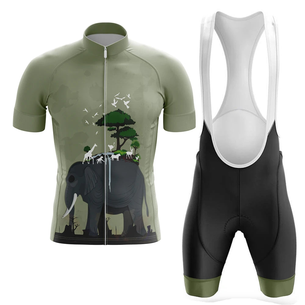 Protect The Earth Men's Short Sleeve Cycling Kit | Rsscsports