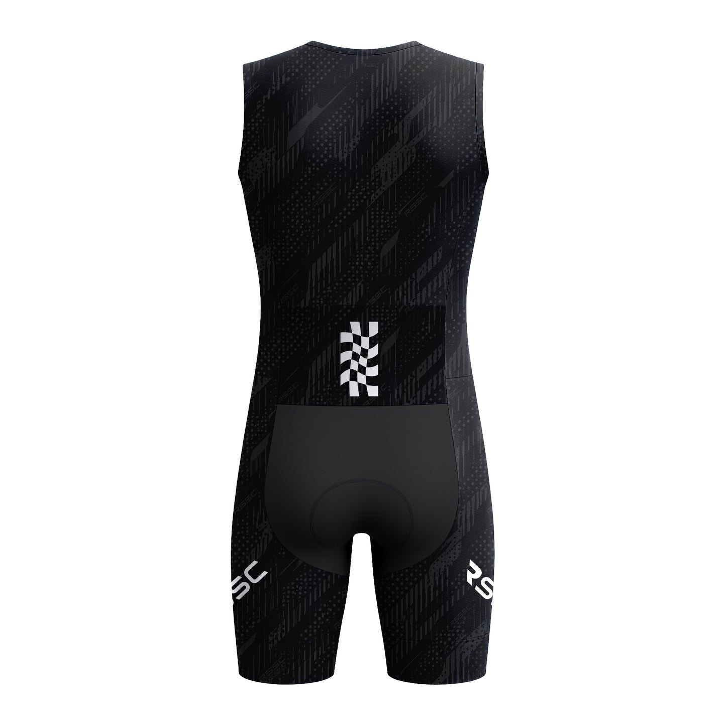 Carbon Trace Men's Sleeveless Triathlon Suit