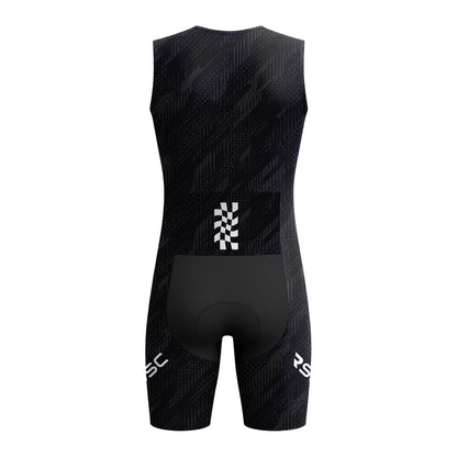 Carbon Trace Men's Sleeveless Triathlon Suit