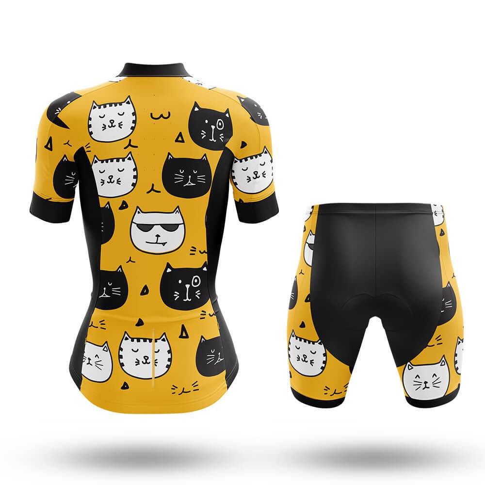 Cat Women's Short Sleeve Cycling Kit