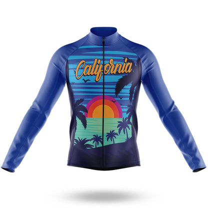 California Summer Men's Long Sleeve Cycling Kit