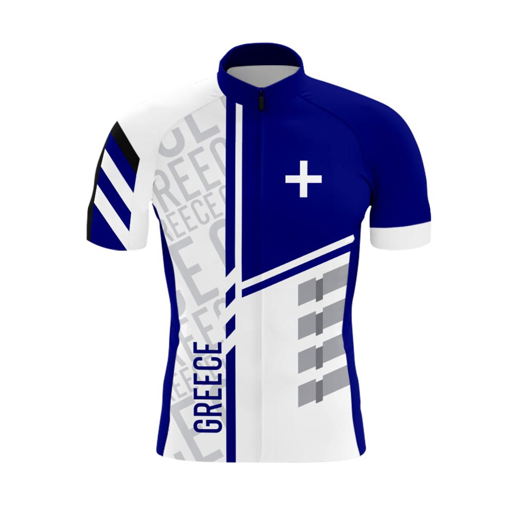 Greece Men's Short Sleeve Cycling Kit | Rsscsports