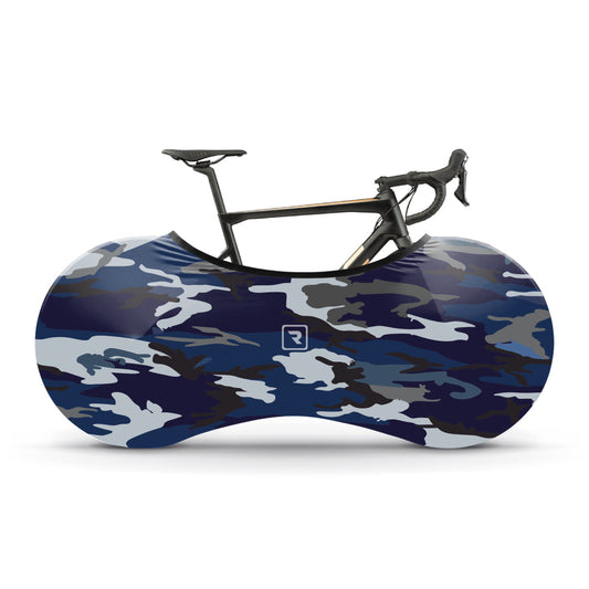 Fahrrad-Radabdeckung mit Camouflage-Dackel 