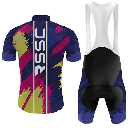 Gradient Color Men's Cycling Kit