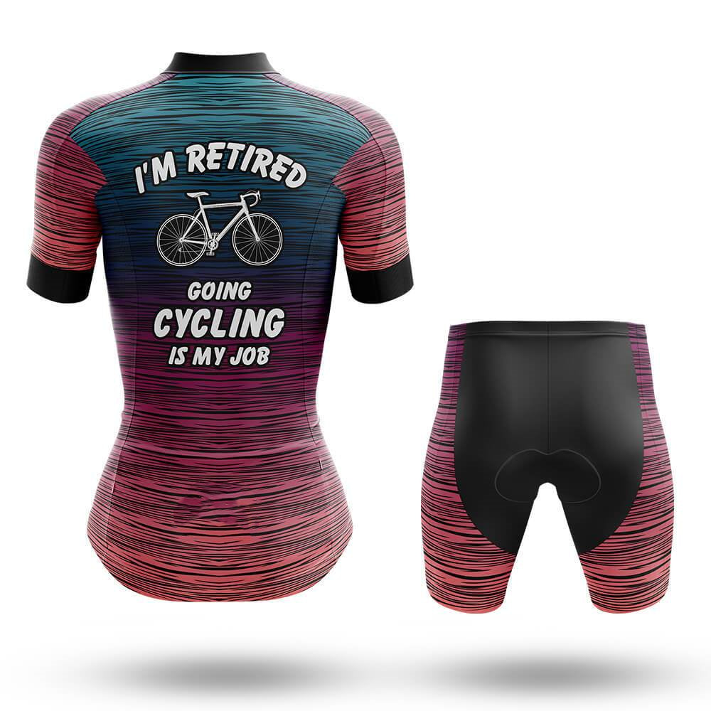 Cycling Is My Job V3 Women's Short Sleeve Cycling Kit | Rsscsports