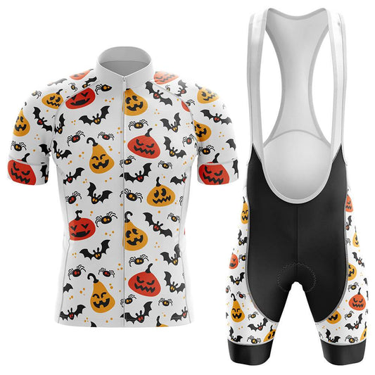 Halloween Pumpkin Men's Short Sleeve Cycling Kit | Rsscsports