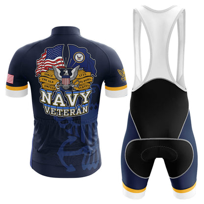 U.S. Navy Veteran Men's Short Sleeve Cycling Kit | Rsscsports