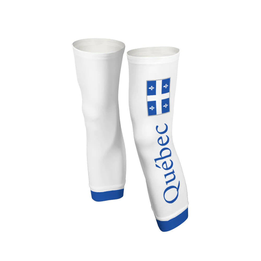 Quebec Flag Arm And Leg Sleeves