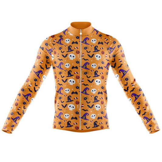 Halloween Men's Long Sleeve Cycling Jersey