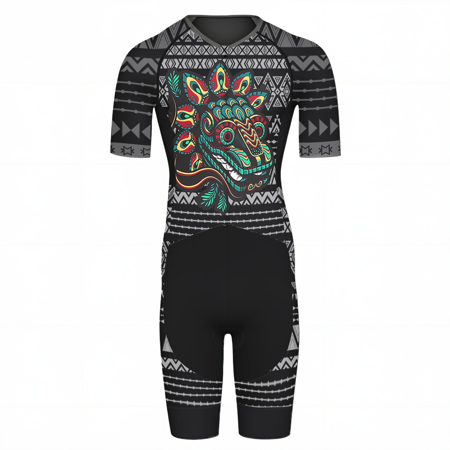 Mexican Quetzalcoatl Men's Triathlon Suit