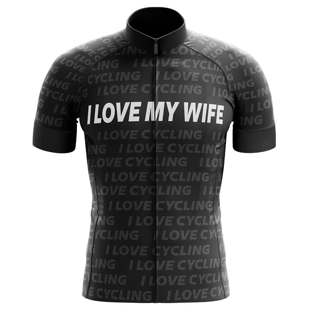 I Love My Wife Men's Short Sleeve Cycling Kit | Rsscsports