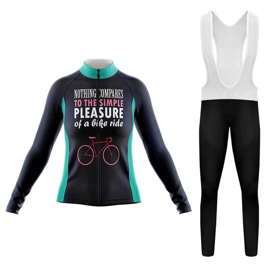 Ensemble de cyclisme à manches longues pour femme Nothing Compares