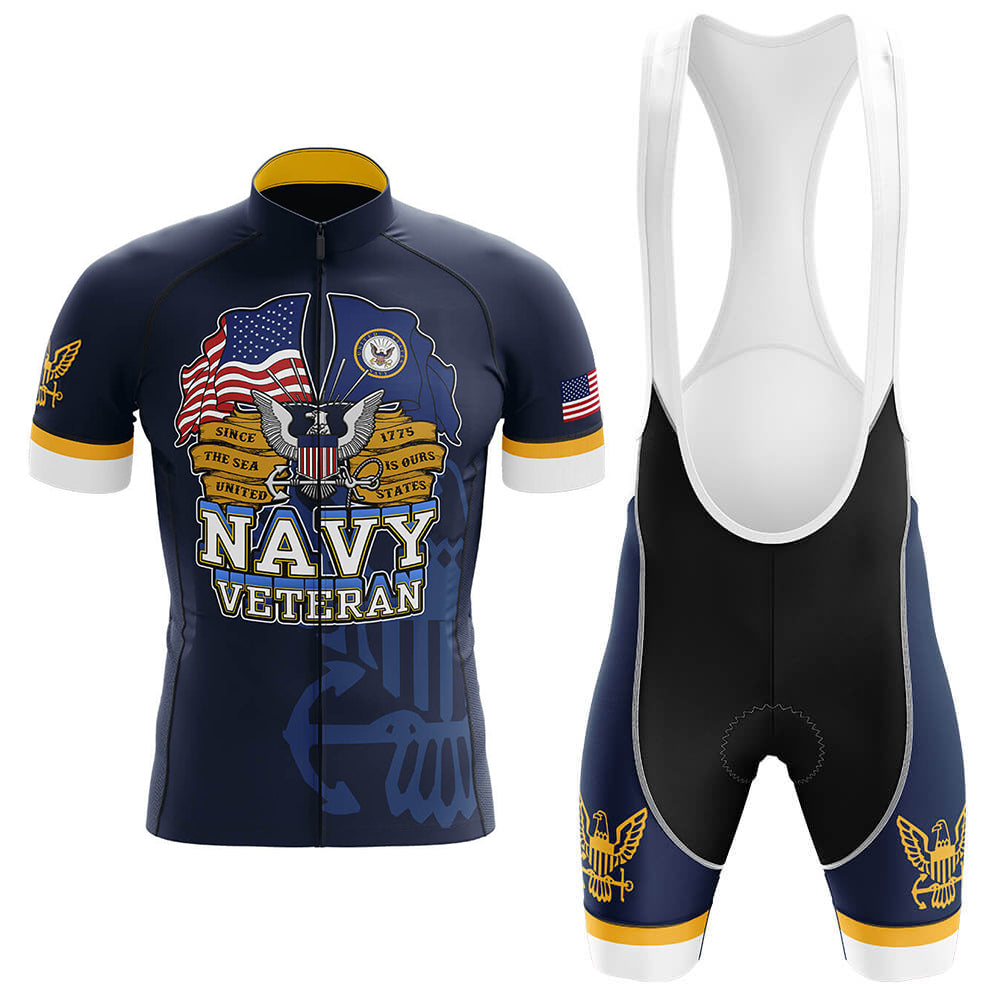 U.S. Navy Veteran Men's Short Sleeve Cycling Kit | Rsscsports