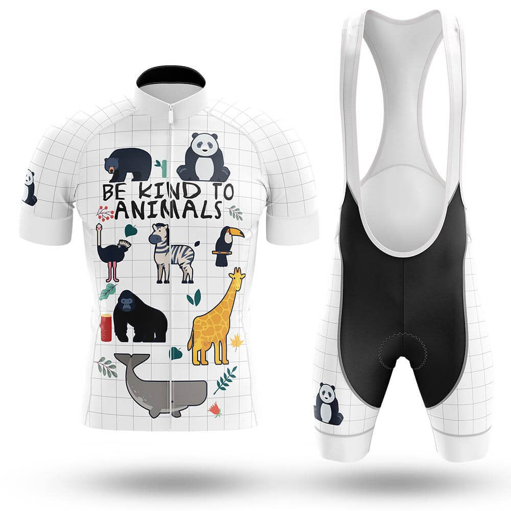 Be Kind To Animals Men's Short Sleeve Cycling Kit | Rsscsports