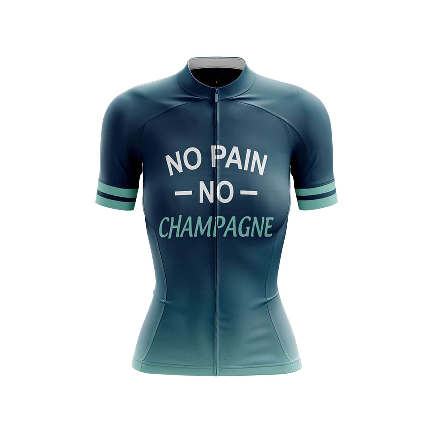No Pain No Champagne Women's Short Sleeve Cycling Kit