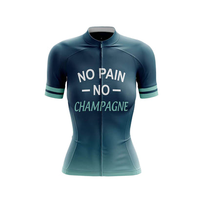 No Pain No Champagne Women's Short Sleeve Cycling Kit