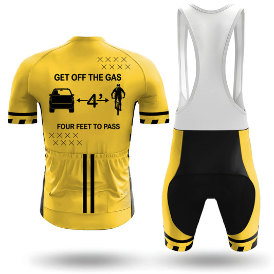 4 Feet To Pass Men's Short Sleeve Cycling Kit