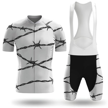 Kurzarm-Radtrikot für Herren „Belgian Surrealismus“