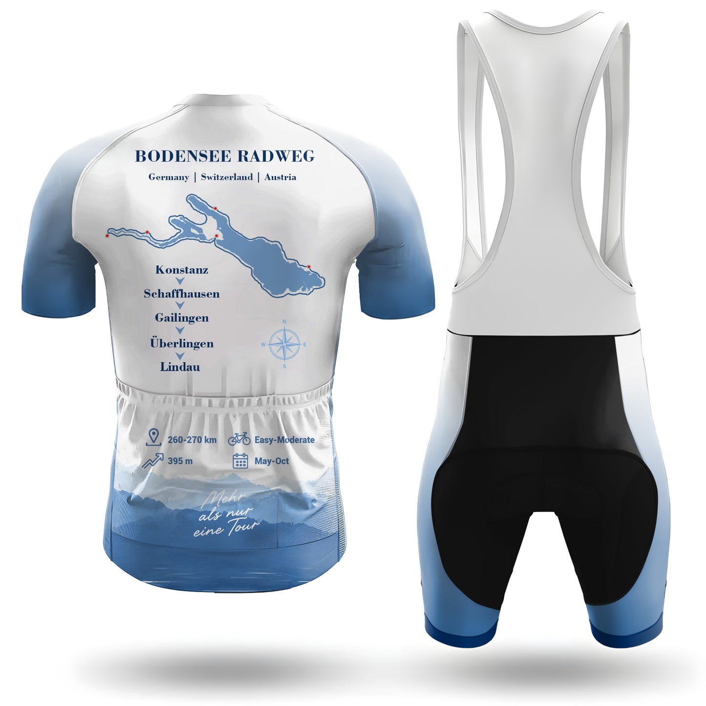 100% Emotion Herren-Radsport-Set 