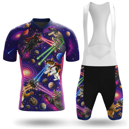 Superhero Cats Men's Short Sleeve Cycling Kit