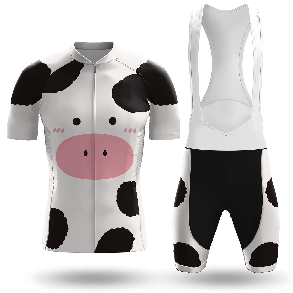 Cow Cycling Men's Short Sleeve Cycling Kit
