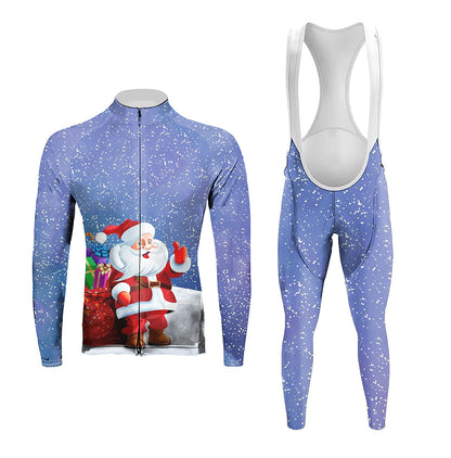 Gift From Santa Claus  Men's Long Sleeve Cycling Kit